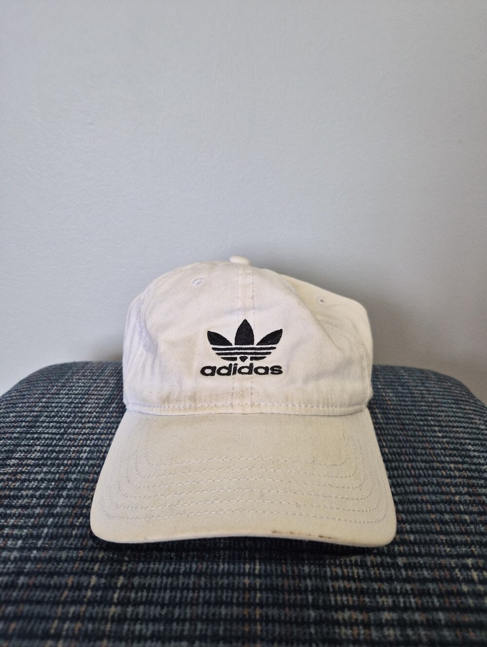 Adidas White & Black Baseball Cap | Size OS